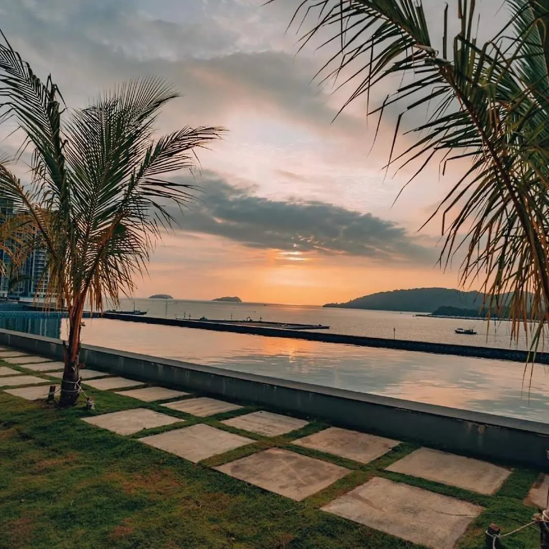 Pensjonat Hotel Jesselton Quay Sea View Kota Kinabalu